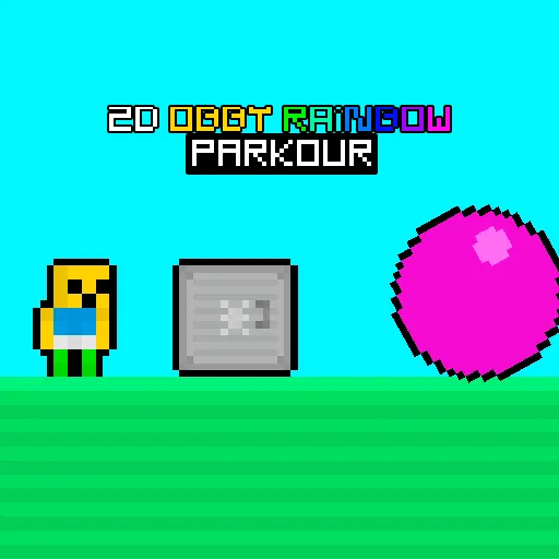 2D Obby Rainbow Parkour