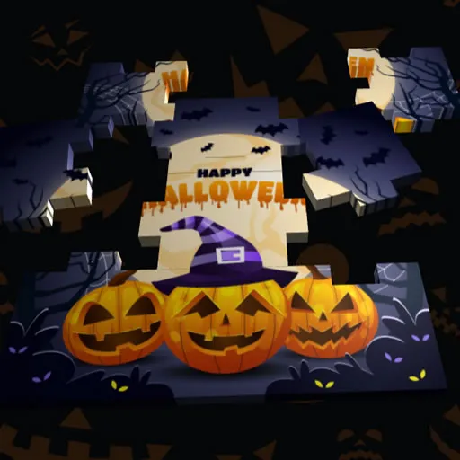 3D Halloween Jigsaw