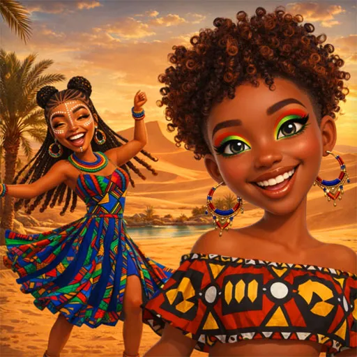 African Princesses: Style Island