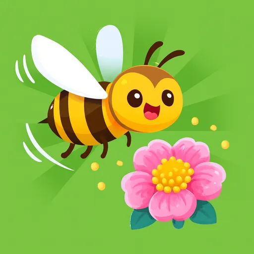 Bee and Flower