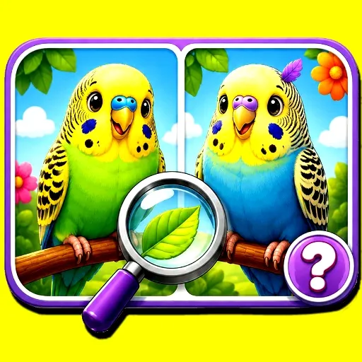 Budgie Spot the Difference