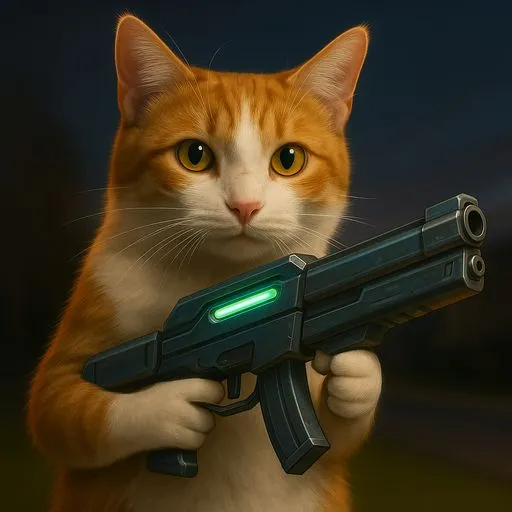 Cat with a Gun Clicker Evolution