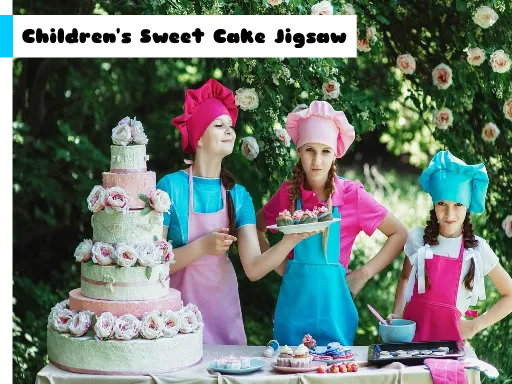 Children's Sweet Cake Jigsaw