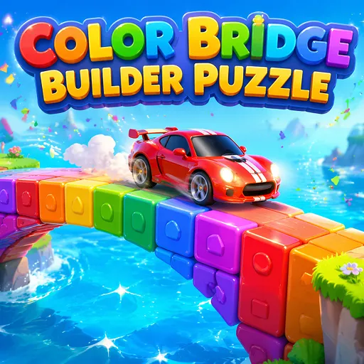 Color Bridge Builder Puzzle