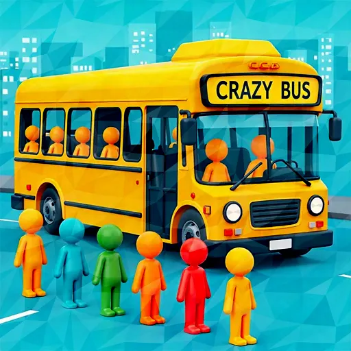Crazy Bus Car Jam Parking