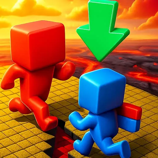 Crazy Fall Rush 3D