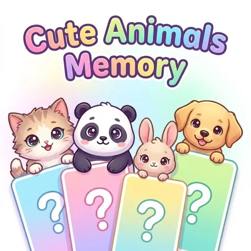 cute Animals Memory