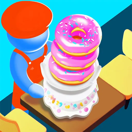 Donut Ready Business Tycoon Game