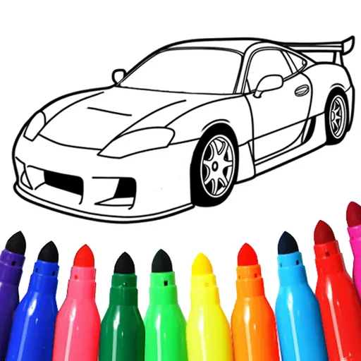 Easy Picture Colouring Game