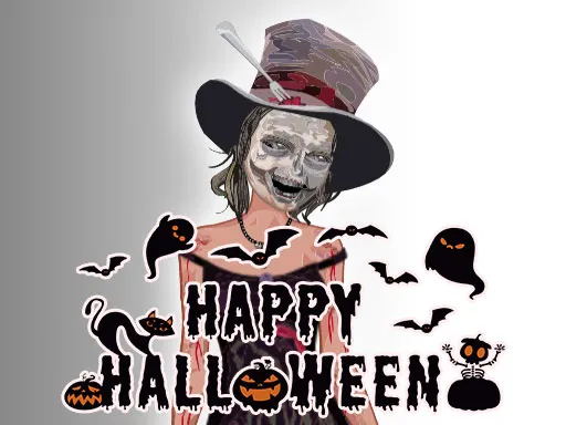 Halloween Girl Dressup