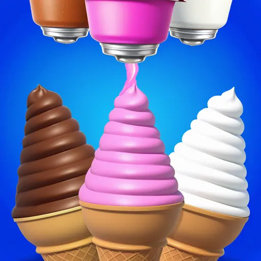 Ice Cream ASMR DIY Games