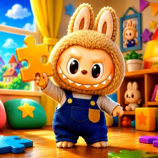 Labubu Jigsaw Puzzle Time