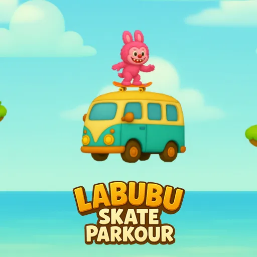 Labubu Skate Parkour