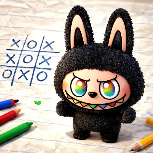 Labubu Tic Tac Toe