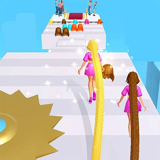 Long Hair Rush Challenge