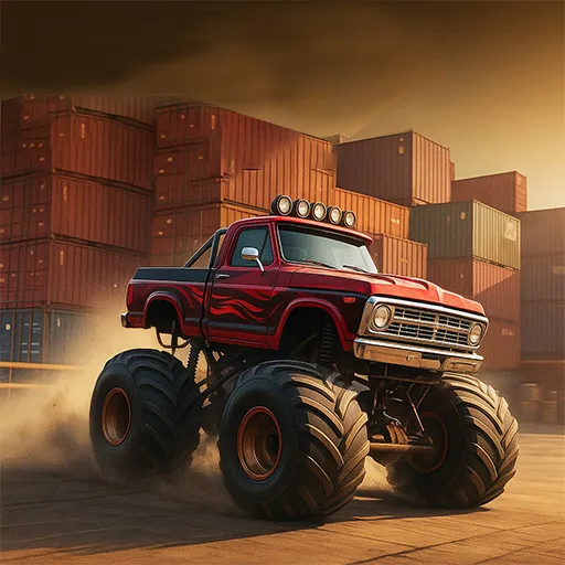 Monster Truck Racing Game