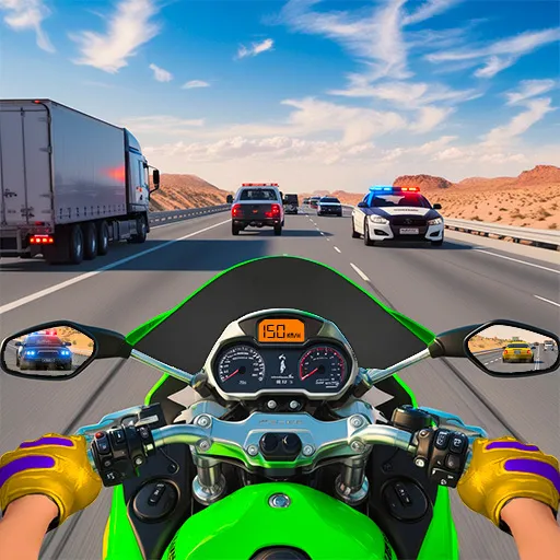 Moto Bike Highway Racing Game