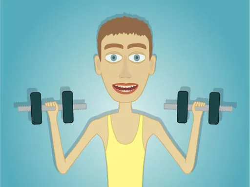 Muscle Clicker: Gym game