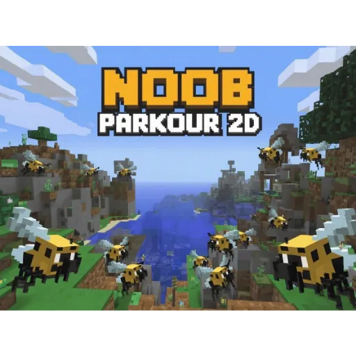 Noob: Parkour 2D