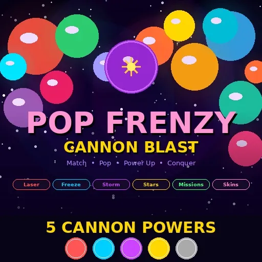 Pop Frenzy Cannon Blast
