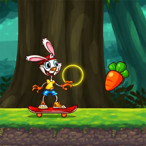 Rabbit Skater Game