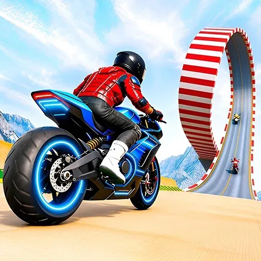 Ramp Rider Mega Bike Racing
