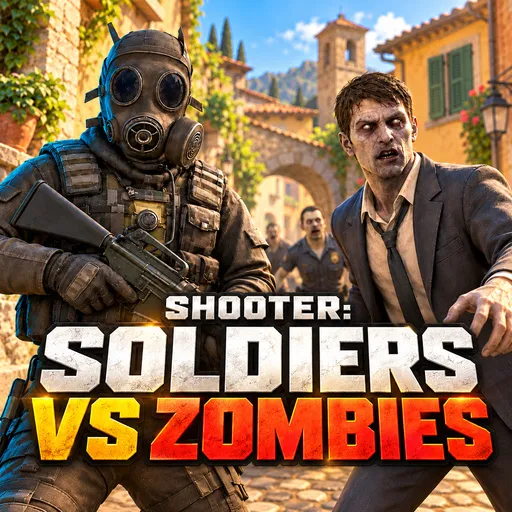 Shooter: Soldiers vs Zombies
