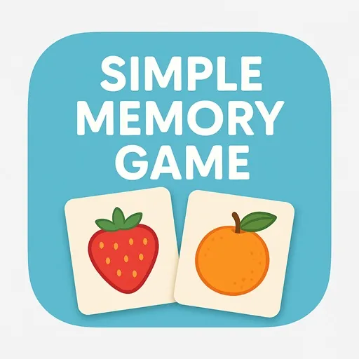 Simple Fruit Memory