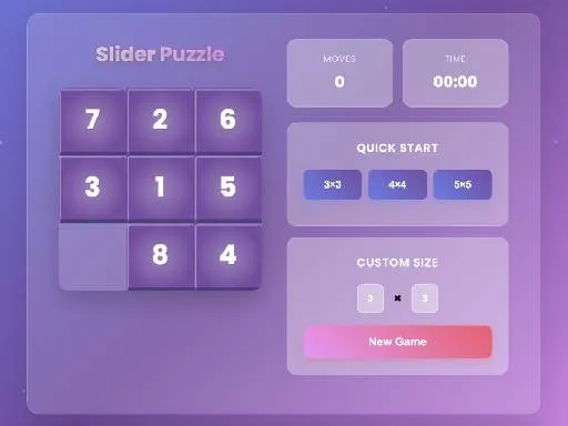 Sliding Number Puzzle &ndash; Classic Brain Teaser