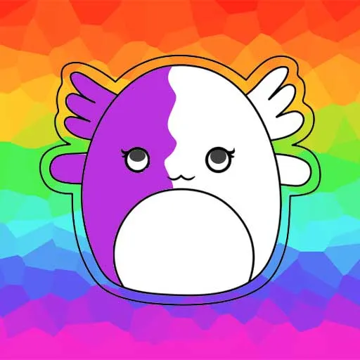 Squishmallow Coloring Book