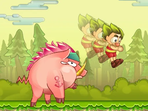 Super Bino Jump Adventure Jungle Gameā