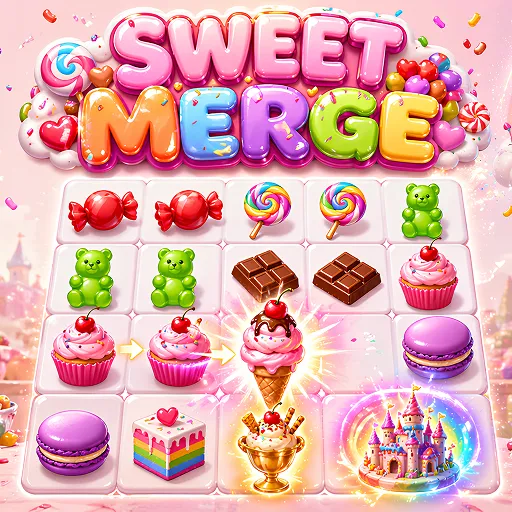 Sweet Merge Puzzle
