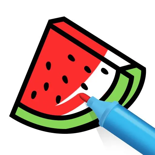 Tap To Color: Painting Book