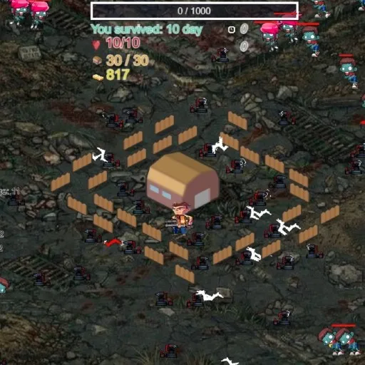 Terrifying Zombies: Tower Defense 1 Game