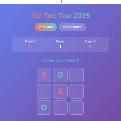 Tic Tac Toe 2025