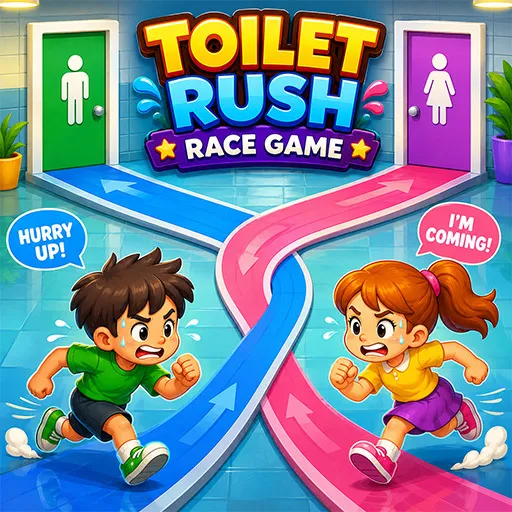 Toilet Rush Race Game