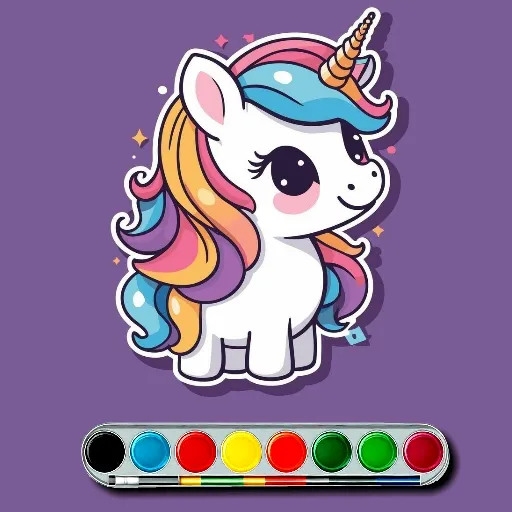 Unicorn Coloring Challenge